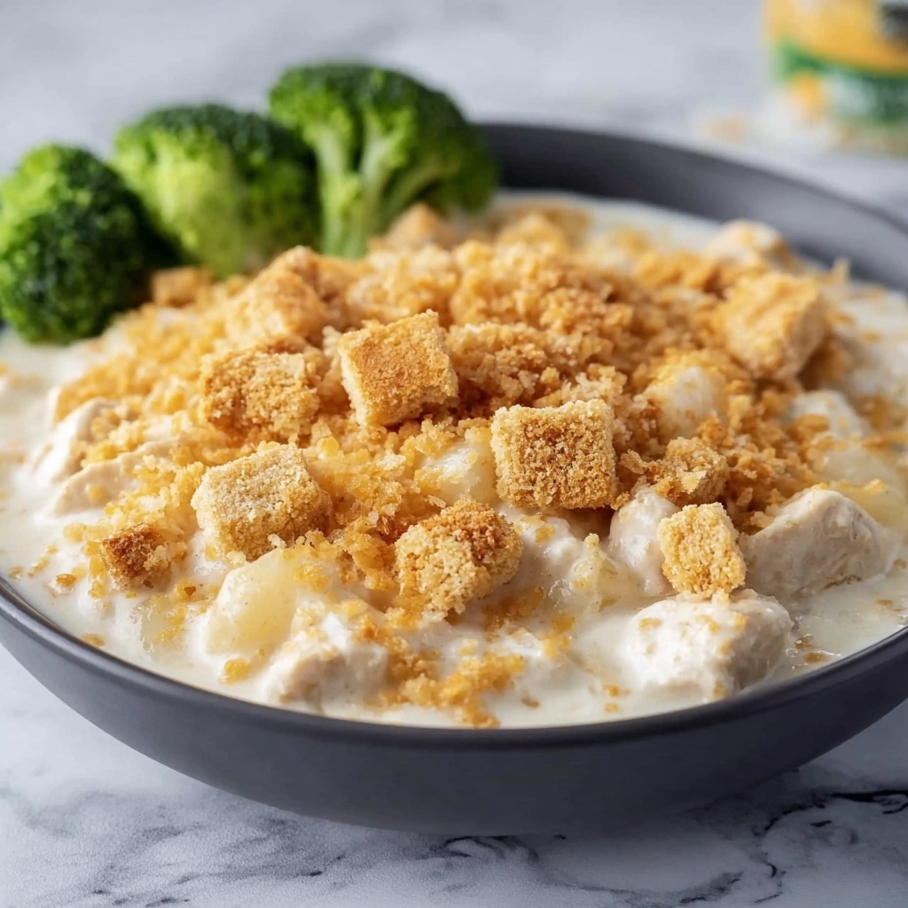 Creamy Swiss Chicken Casserole Recipe - Recipe Image