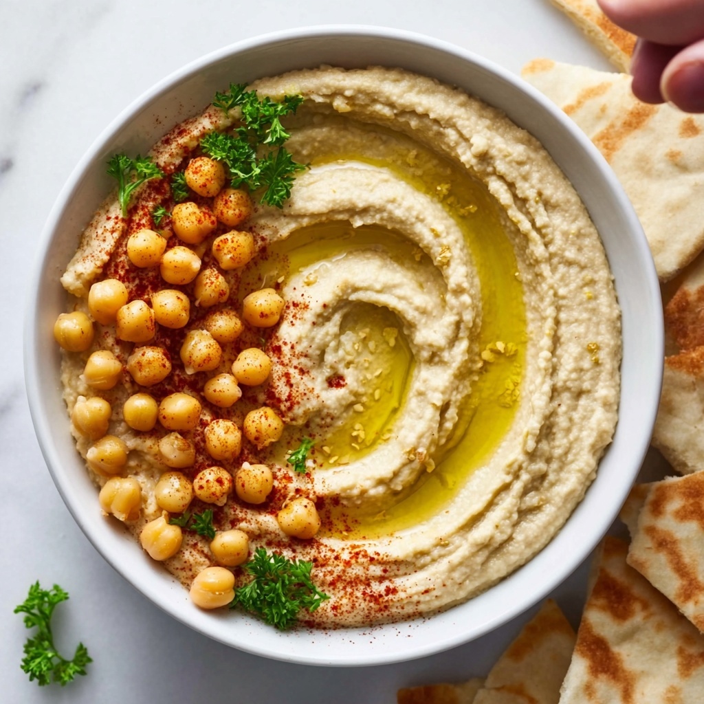 Homemade Hummus Recipe - Recipe Image