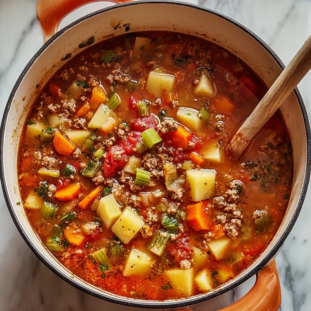 Vegetable Beef Soup Recipe - Recipe Image