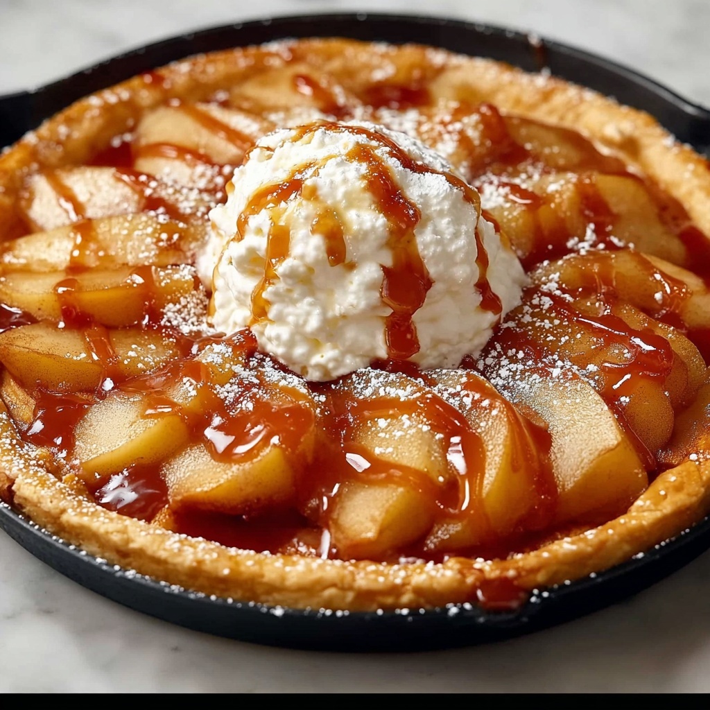 Apple Pie Skillet Cookie Recipe - Recipe Image