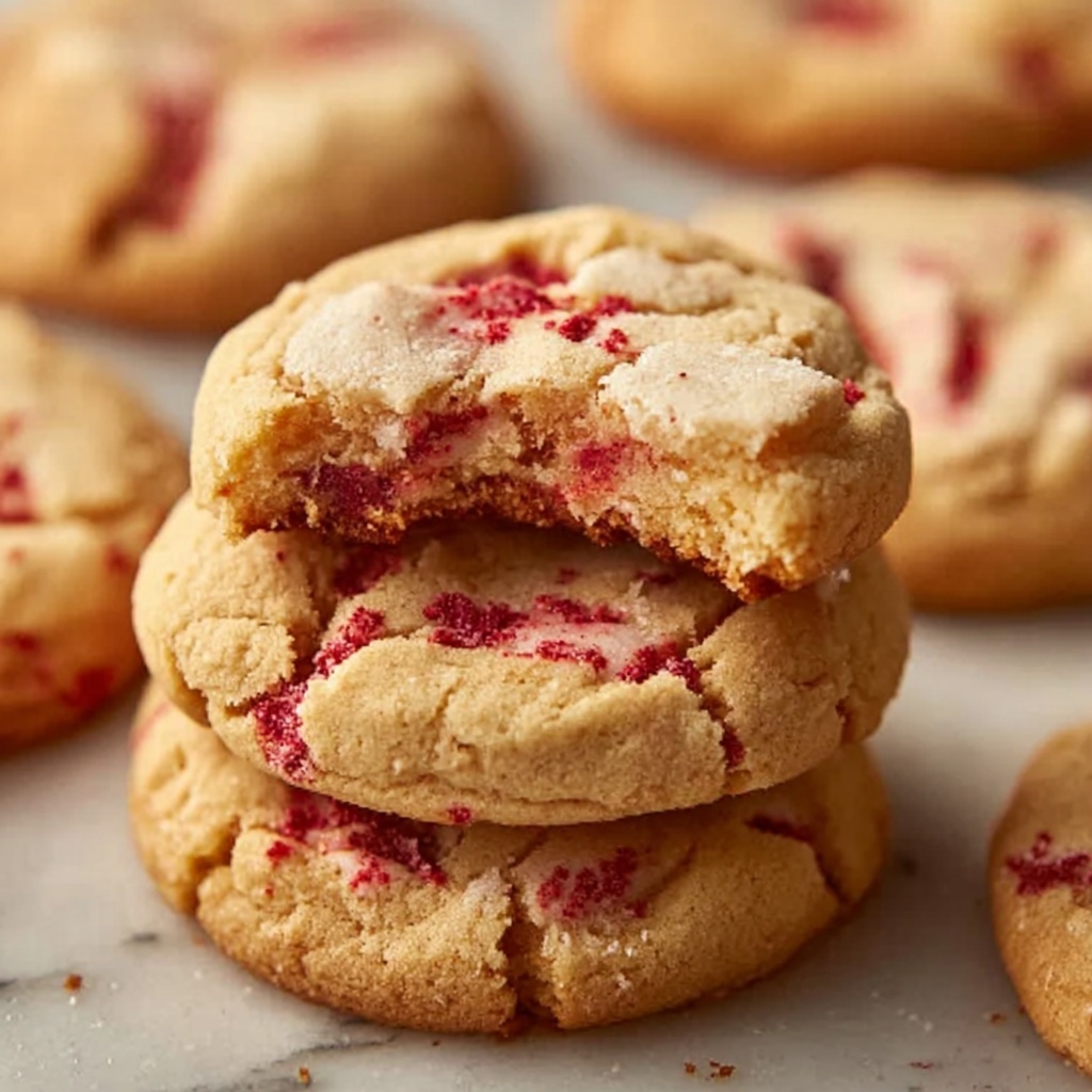 Strawberry Cheesecake Cookies Recipe - Recipe Image