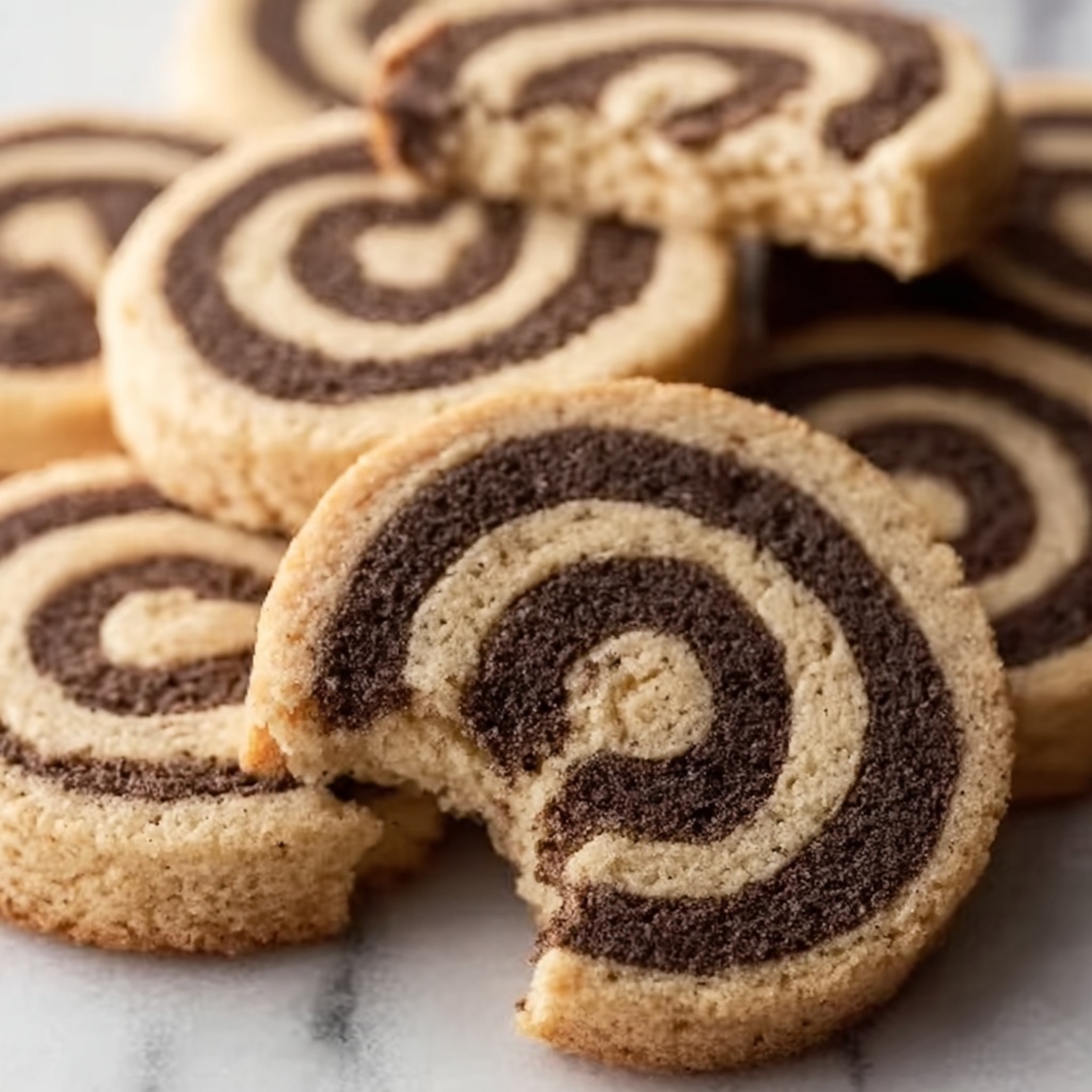 Chocolate Pinwheel Cookies Recipe - Recipe Image