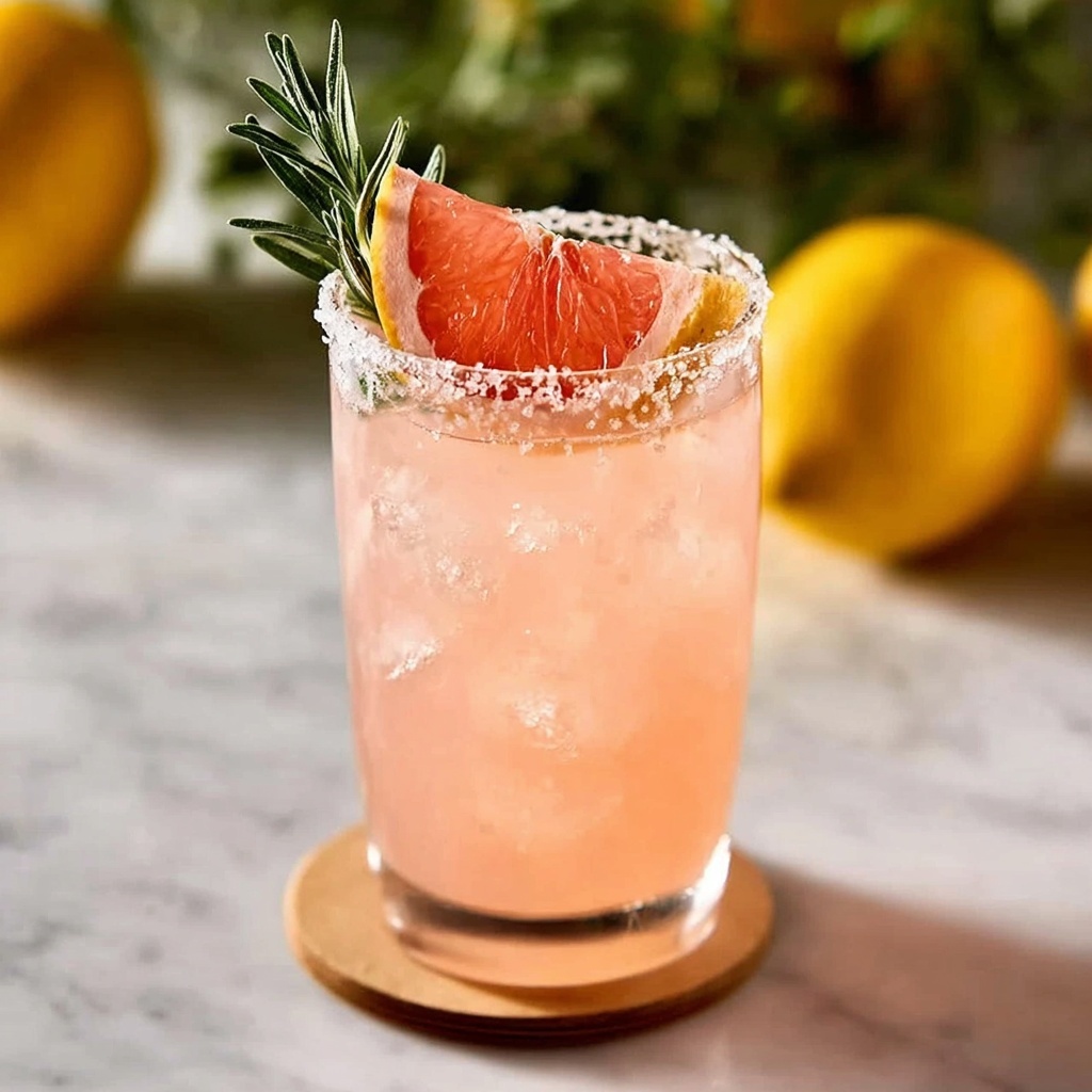 Paloma Lemonade Mocktail Recipe - Recipe Image