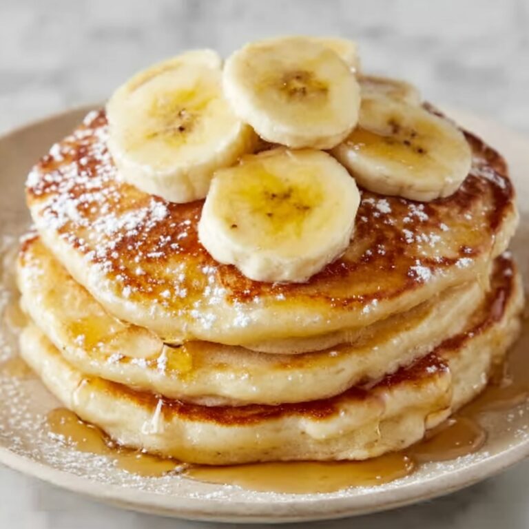 Brown Sugar Banana Pancakes Recipe