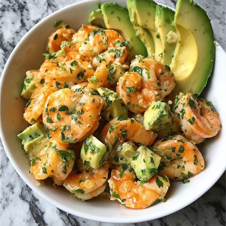 Zesty Avocado Shrimp Salad Recipe