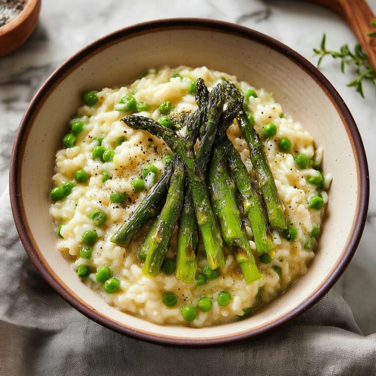 Easy Spring Asparagus Risotto Recipe