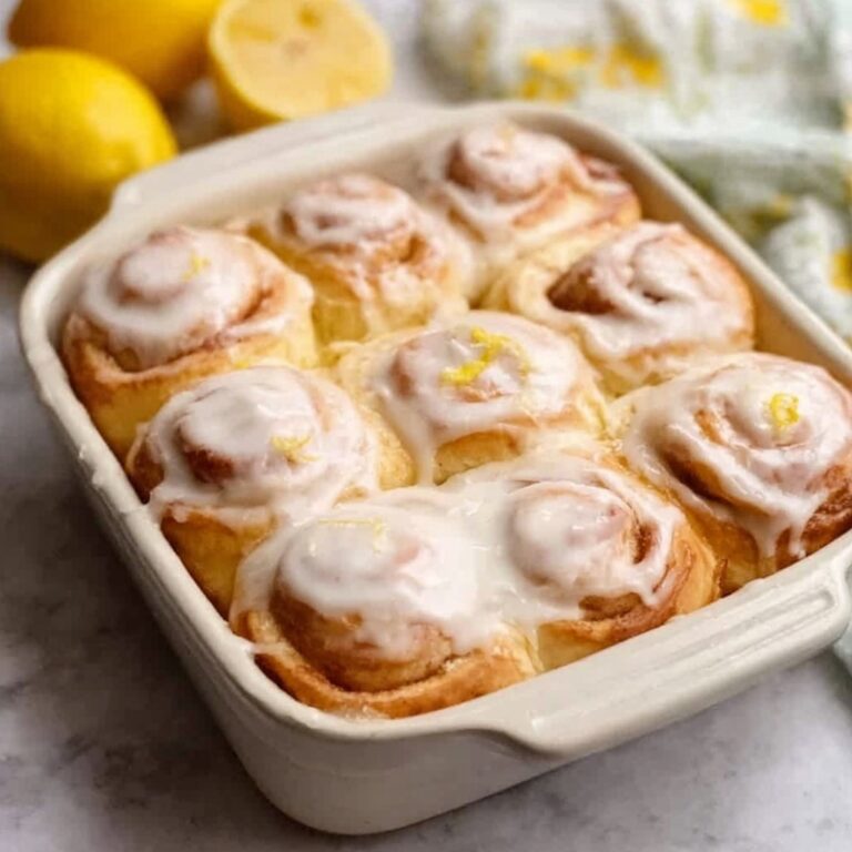 Lemon Rolls with Lemon Glaze Recipe