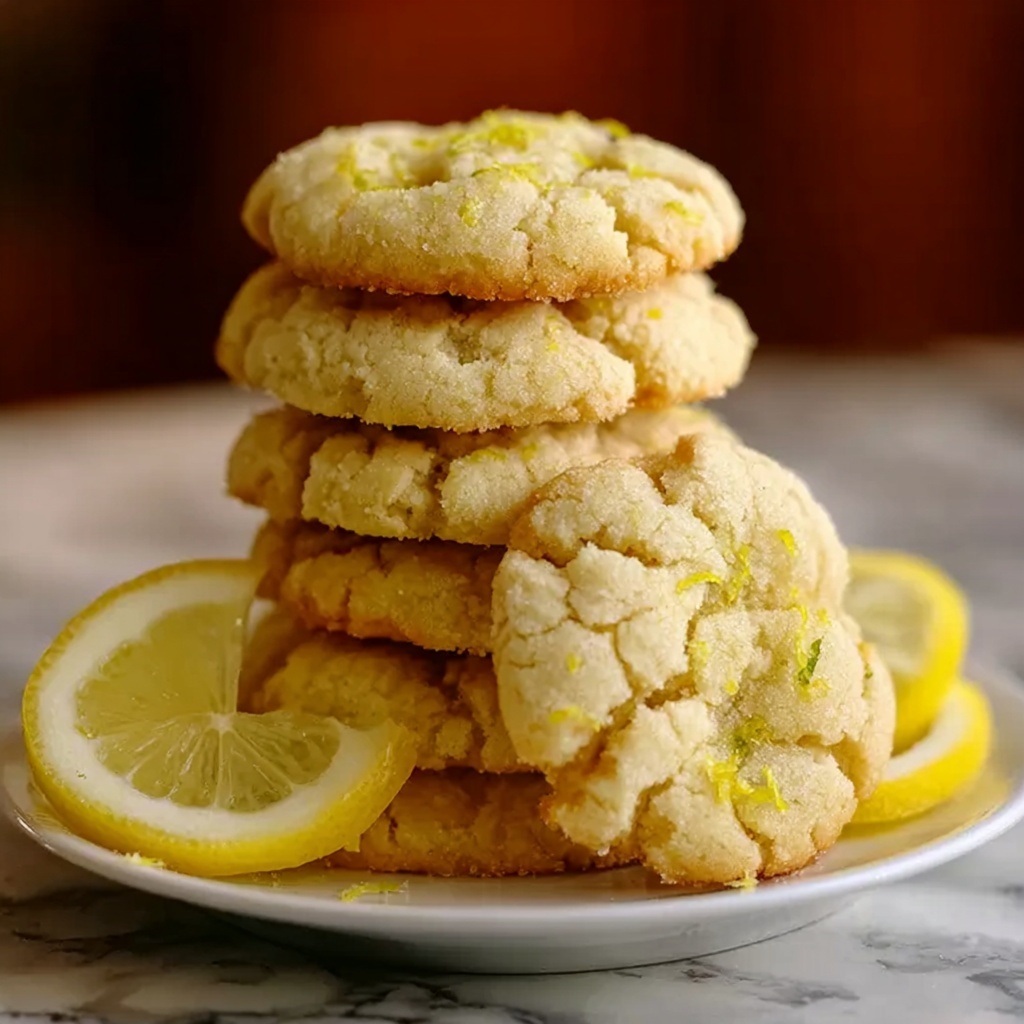 Lemon Pound Cake Cookies Recipe - Recipe Image