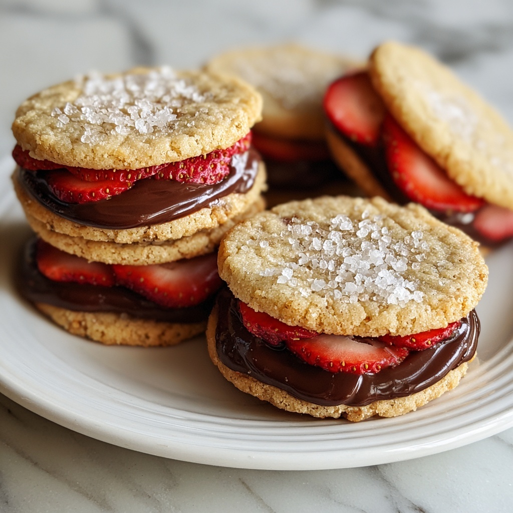 Chocolate-Stuffed Strawberry Sugar Cookies Recipe - Recipe Image