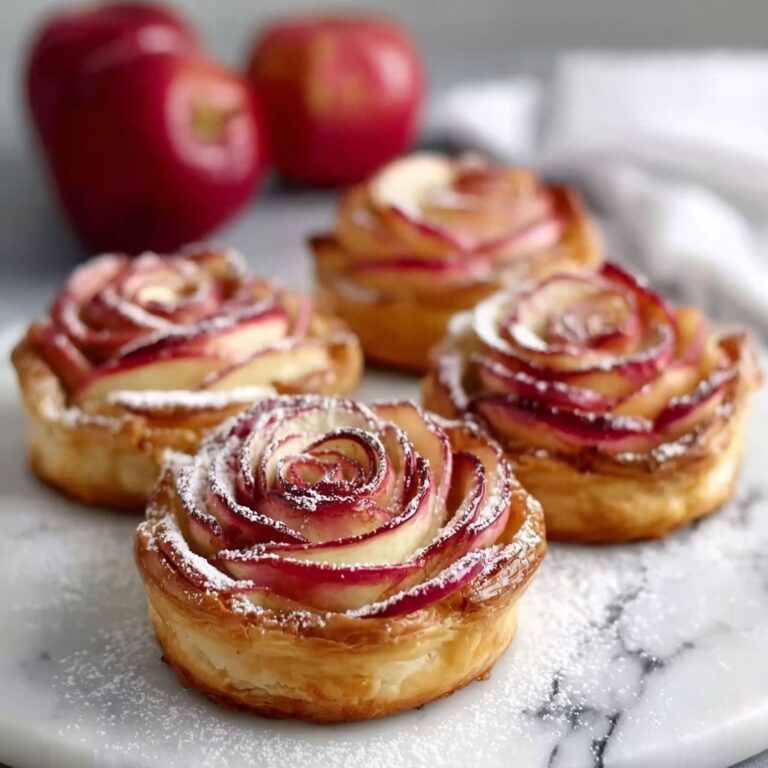 Easy Puff Pastry Apple Rosettes Recipe