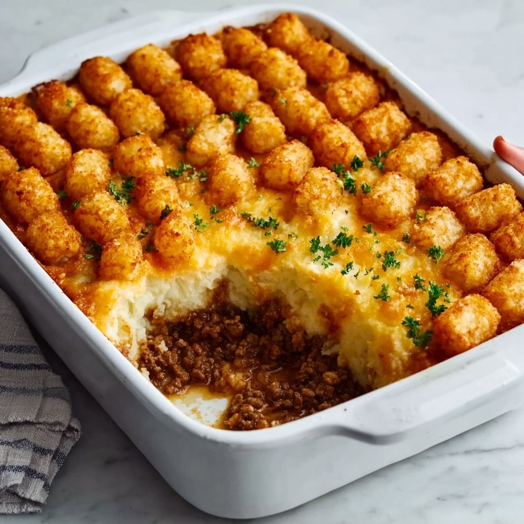 Tater Tot Casserole Recipe - Recipe Image