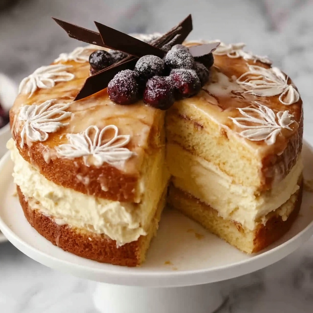 Gateau Basque Cake: The Ultimate Recipe for a Decadent Almond Pastry Filled Delight Recipe - Recipe Image