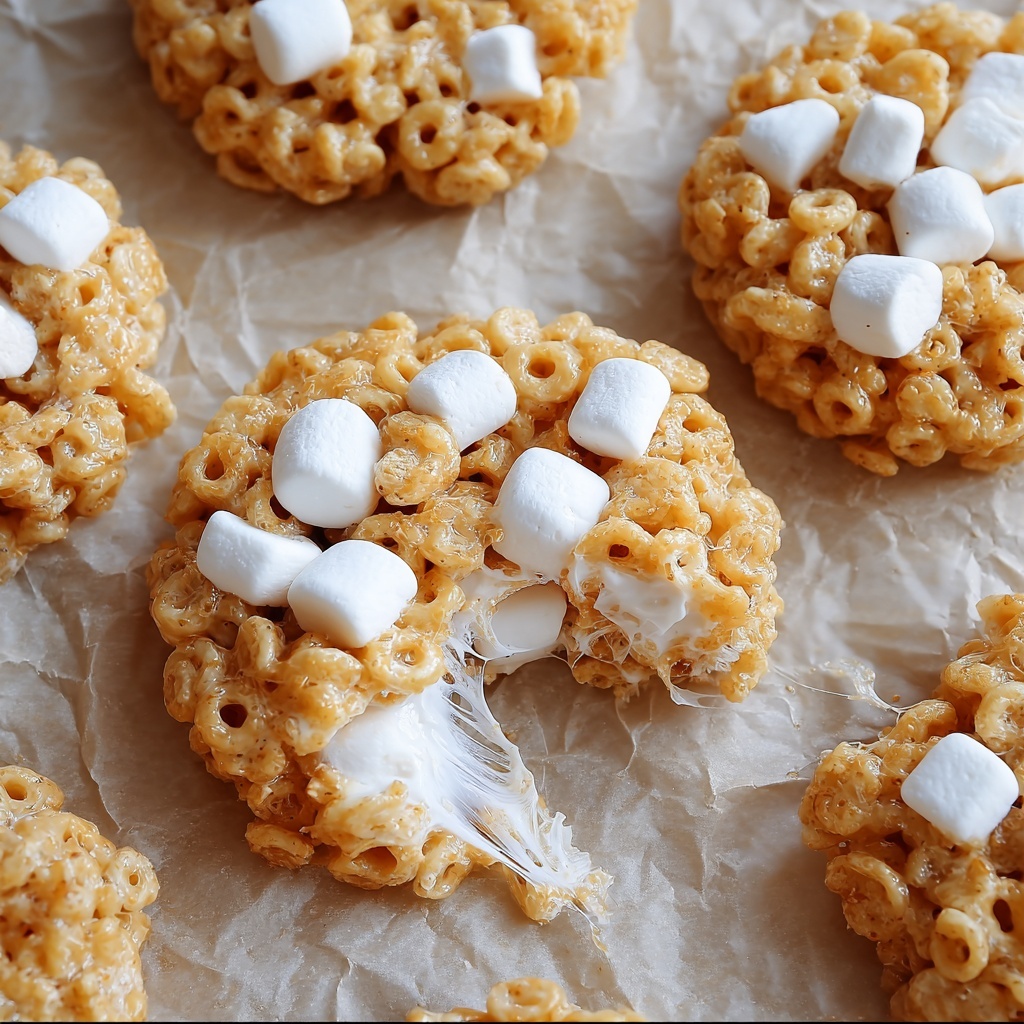 Rice Krispie Treat Cookies Recipe - Recipe Image
