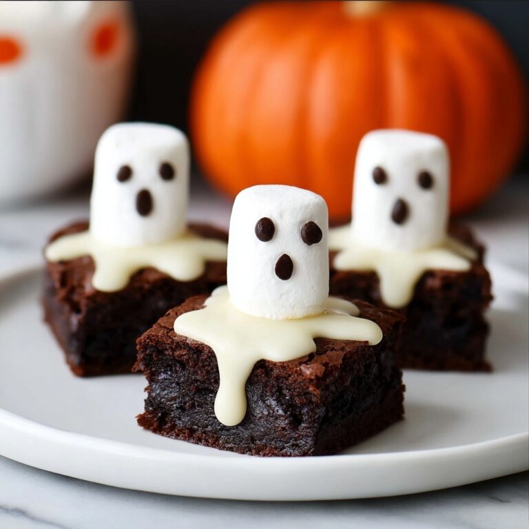 Ghost Brownies Recipe