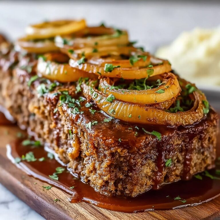 French Onions Meatloaf: A Delectable Comfort Dish! Recipe