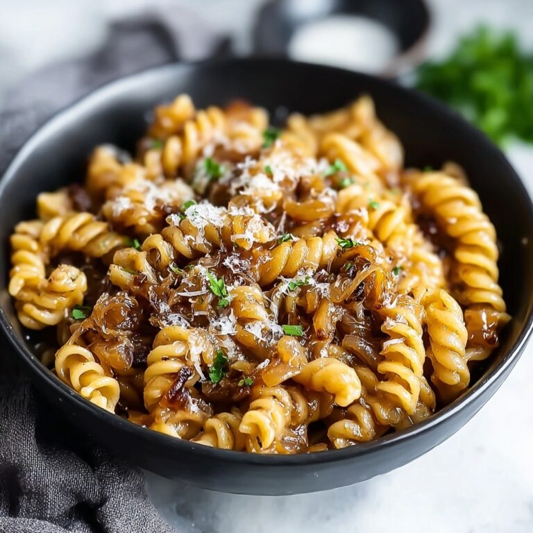 One Pot French Onion Pasta: Easy, Creamy Recipe Inside! Recipe