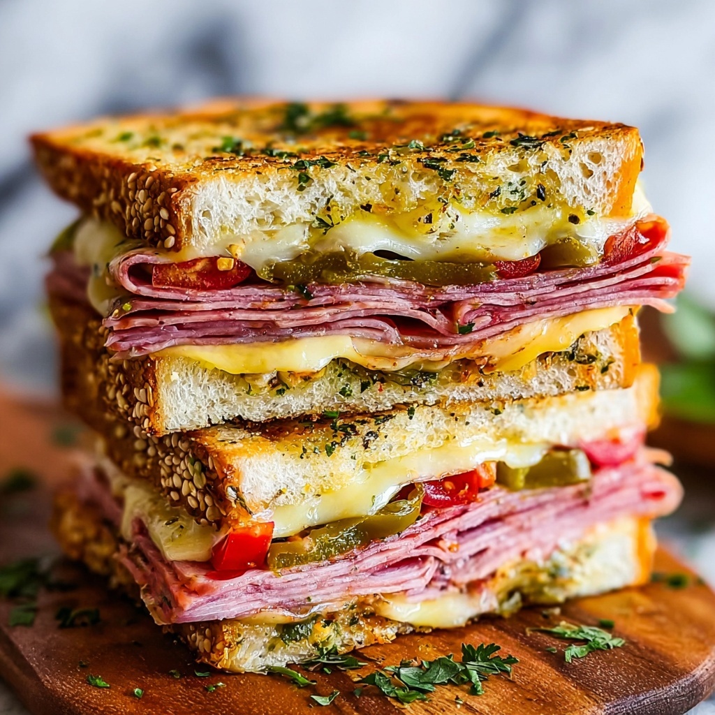 The Classic Italian Muffuletta Sandwich: A Must-Try Delight Recipe - Recipe Image