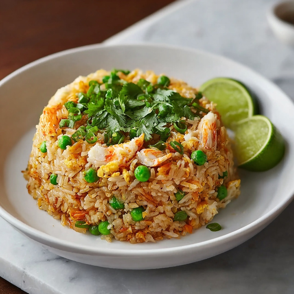 Thai Style Crab Fried Rice Recipe - Recipe Image