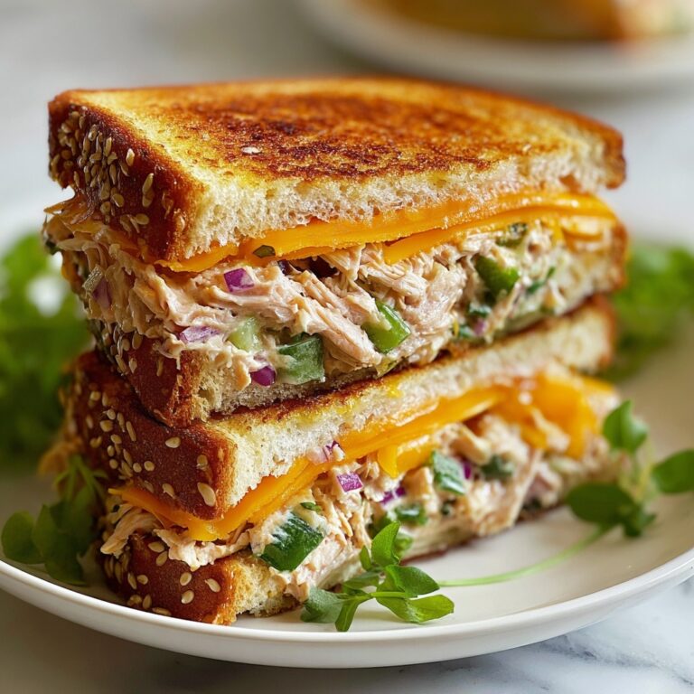 Tuna Melt Grilled Sandwiches Recipe