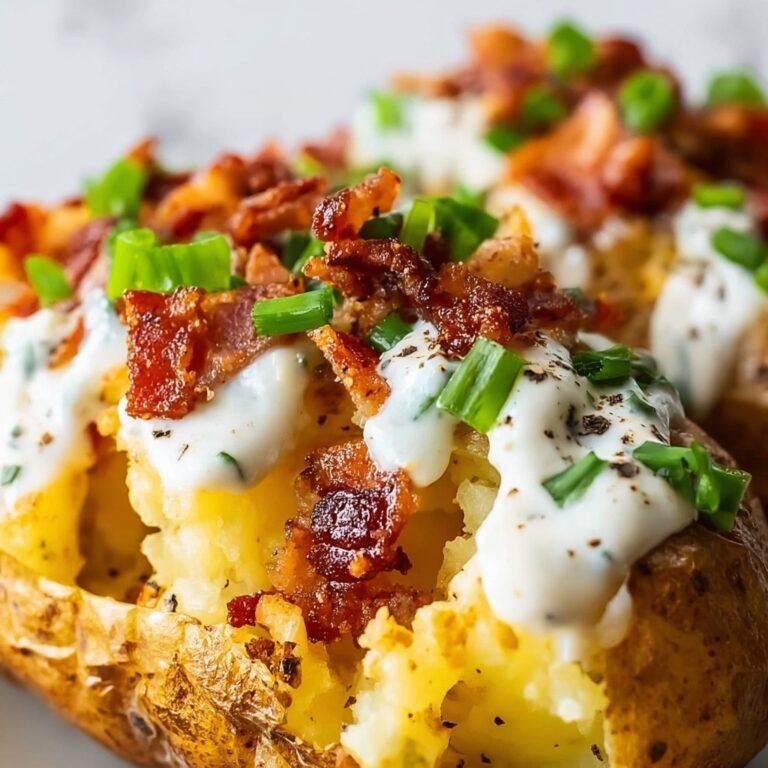 Loaded Chicken and Veggie Potatoes with Creamy Butternut Squash Sauce Recipe