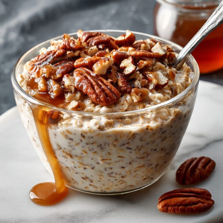 Maple Pecan Overnight Oats Recipe