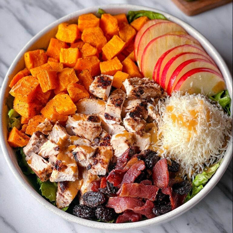 Autumn Harvest Salad with Roasted Squash & Maple Vinaigrette Recipe