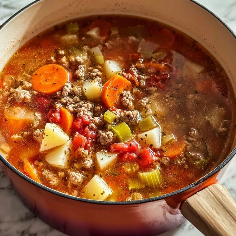 Vegetable Beef Soup Recipe