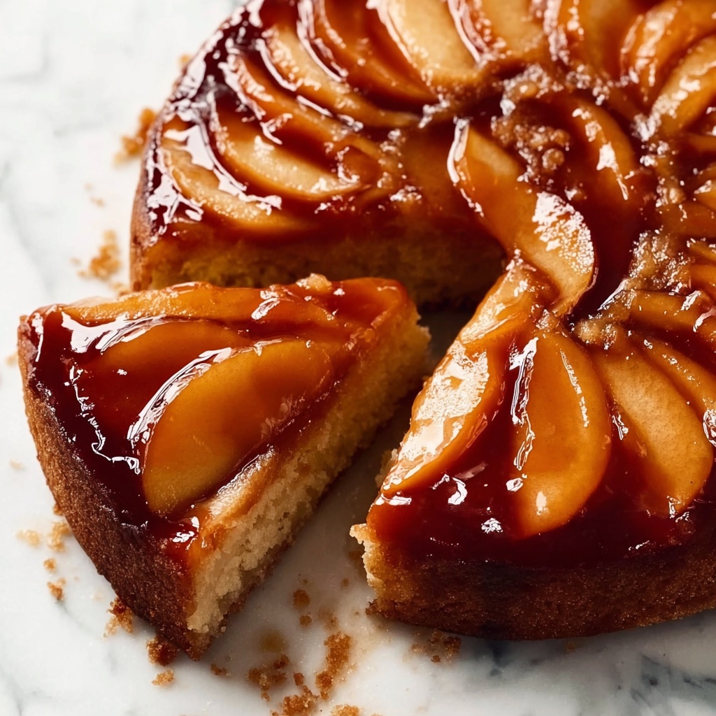 Caramel Apple Upside Down Cake: Autumn's Sweetest Indulgence Recipe - Recipe Image
