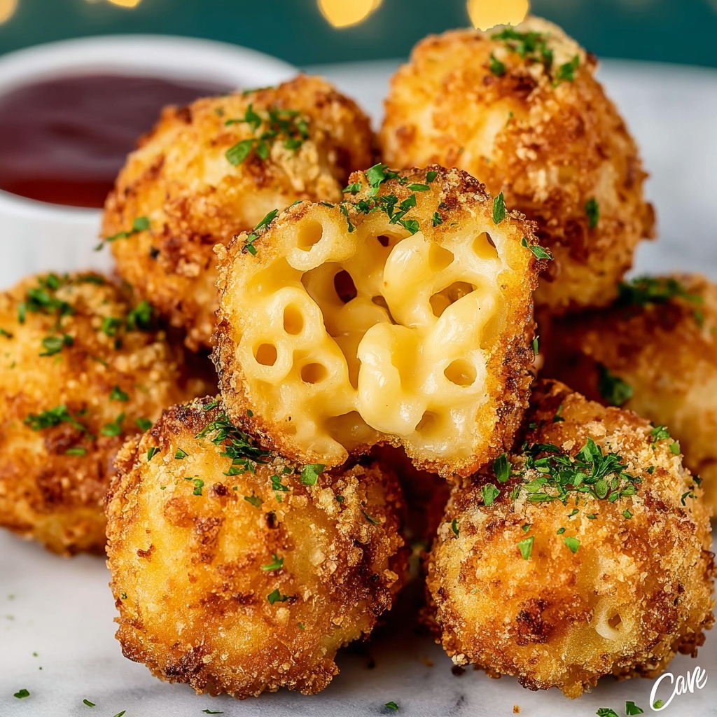 Crispy Baked Mac and Cheese Bites Recipe - Recipe Image