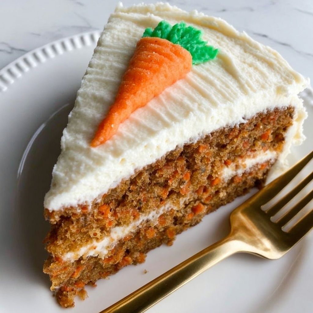 Carrot Cake Pie with Cream Cheese Frosting and Carrot Decor Recipe - Recipe Image