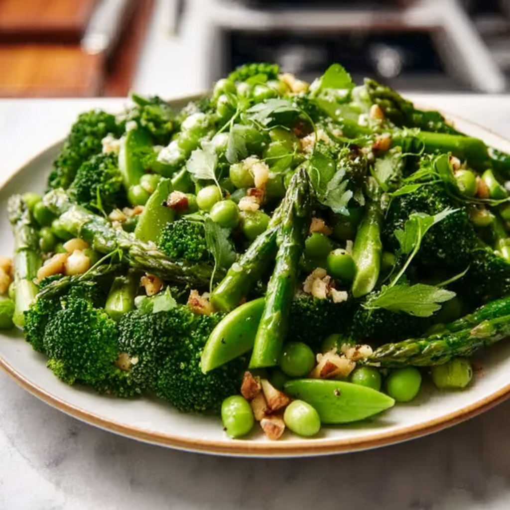 Refreshing Spring Pea and Mint Salad Recipe - Recipe Image
