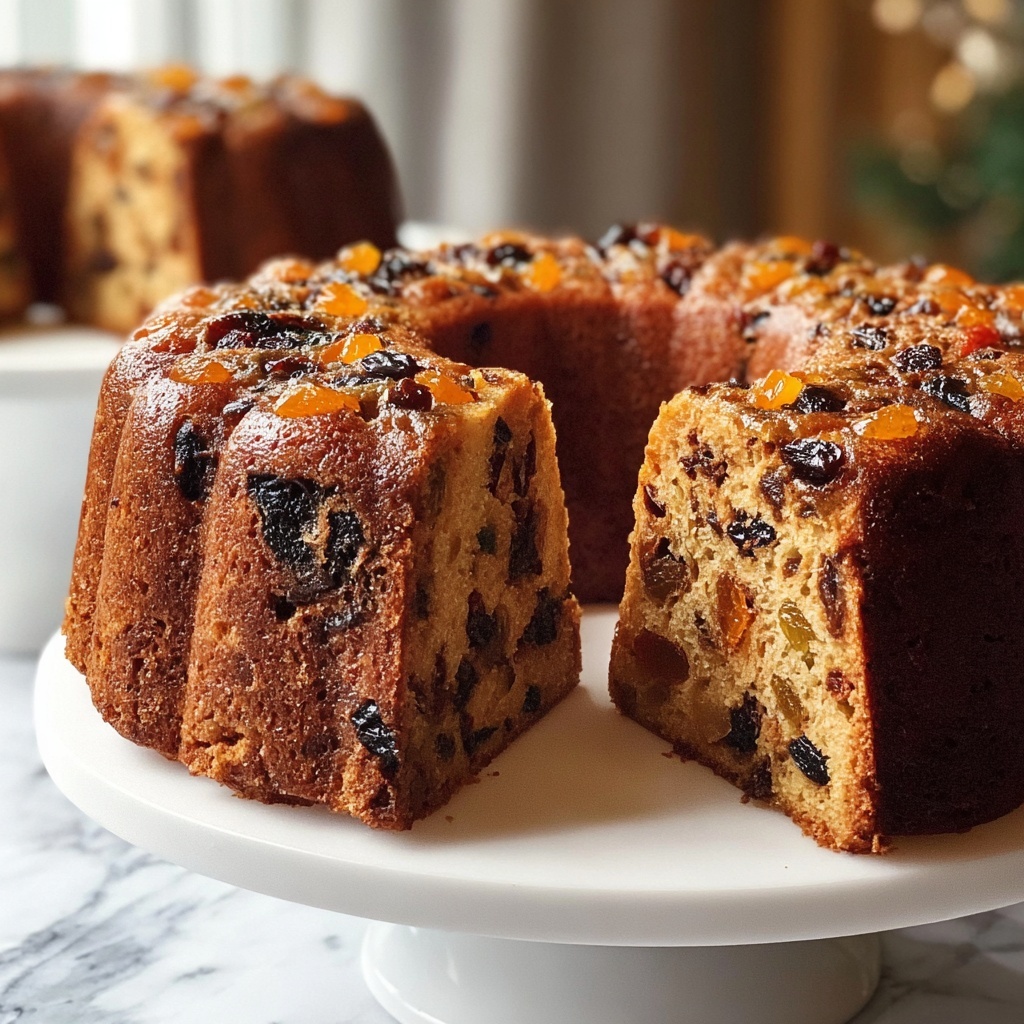 German Fruit Cake Recipe - Recipe Image