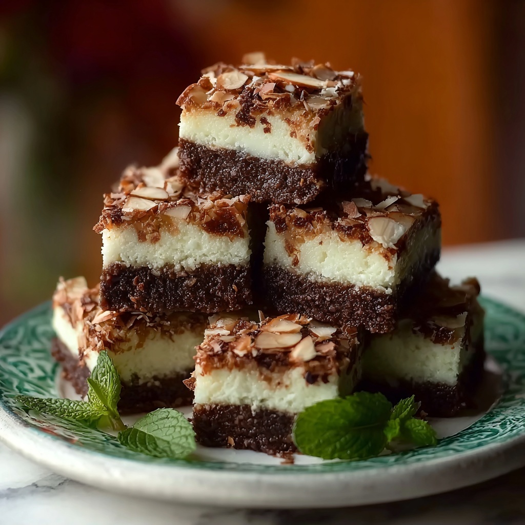 Coconut Macaroon Brownies Recipe - Recipe Image