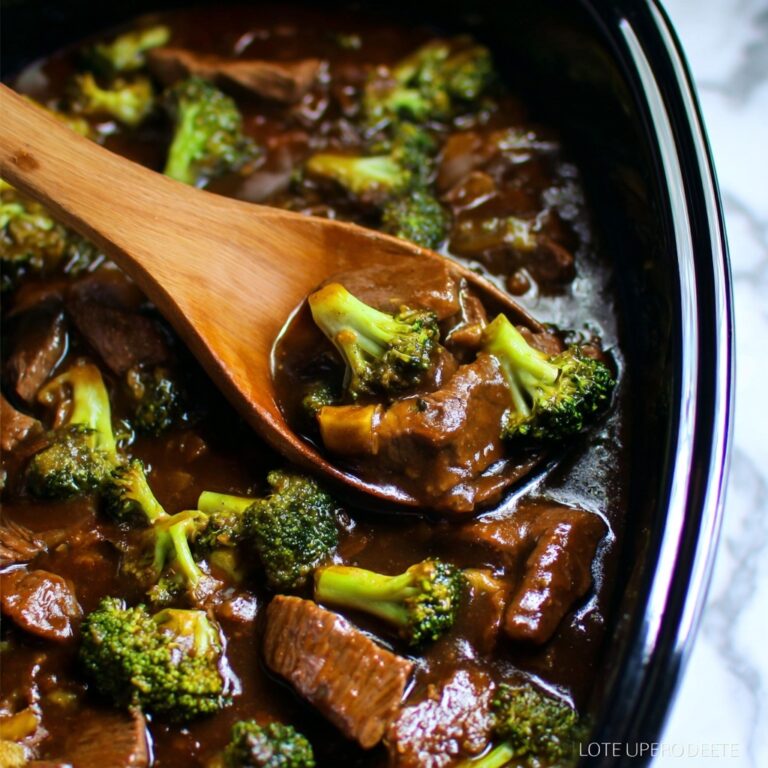 Crock Pot Beef and Broccoli Recipe