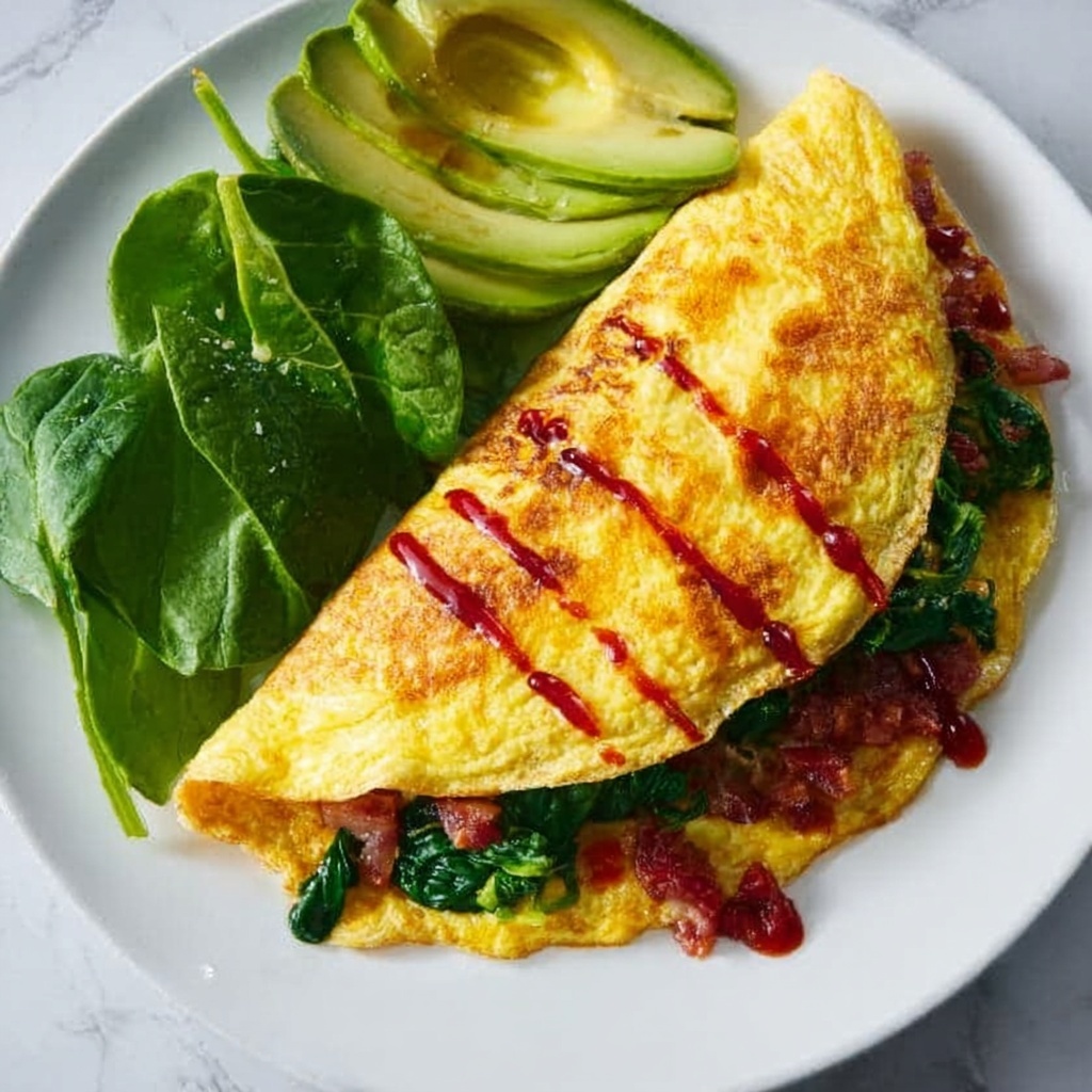 Loaded Breakfast Omelette Recipe - Recipe Image