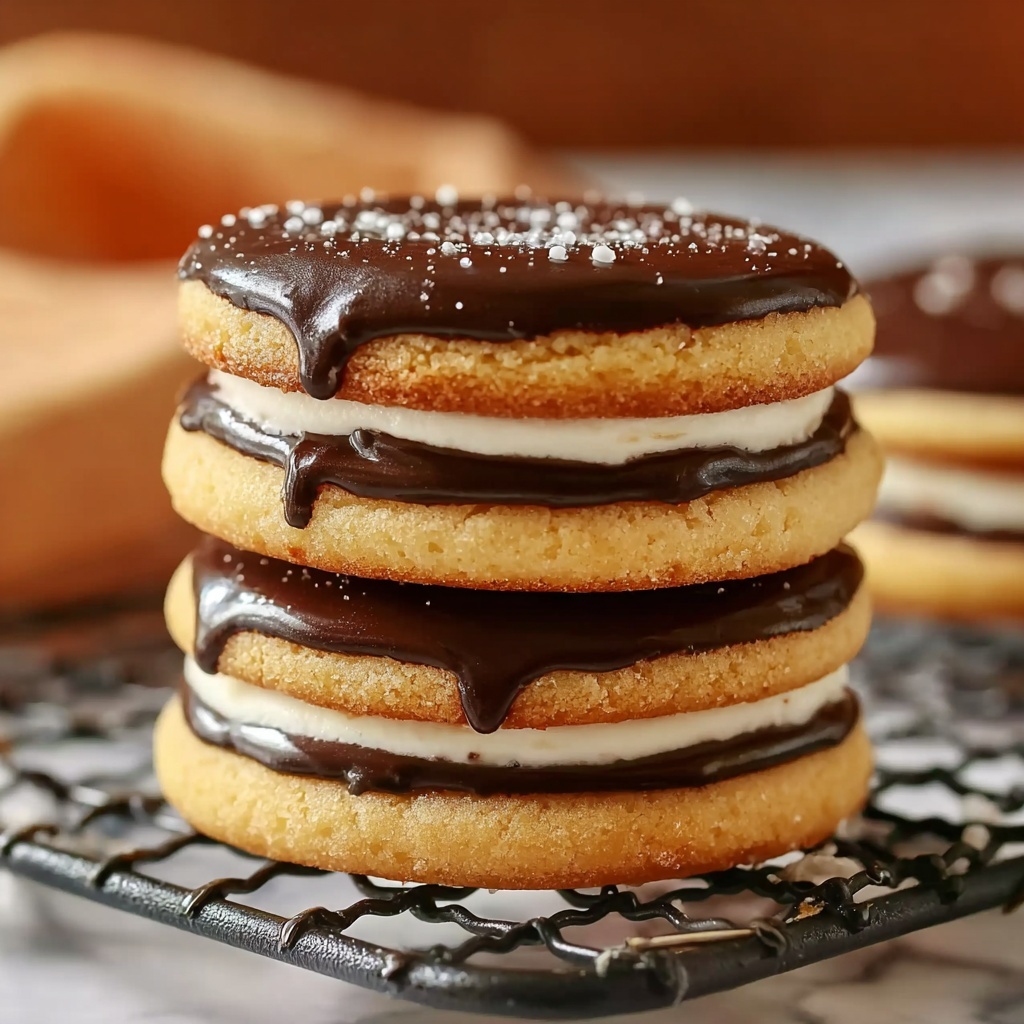 Boston Cream Pie Cookies Recipe - Recipe Image