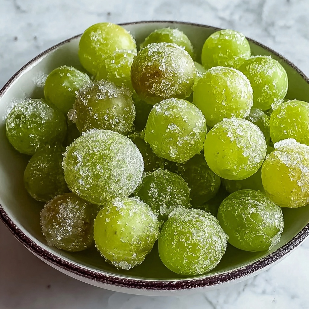 Frozen Sour Candy Grapes Recipe - Recipe Image