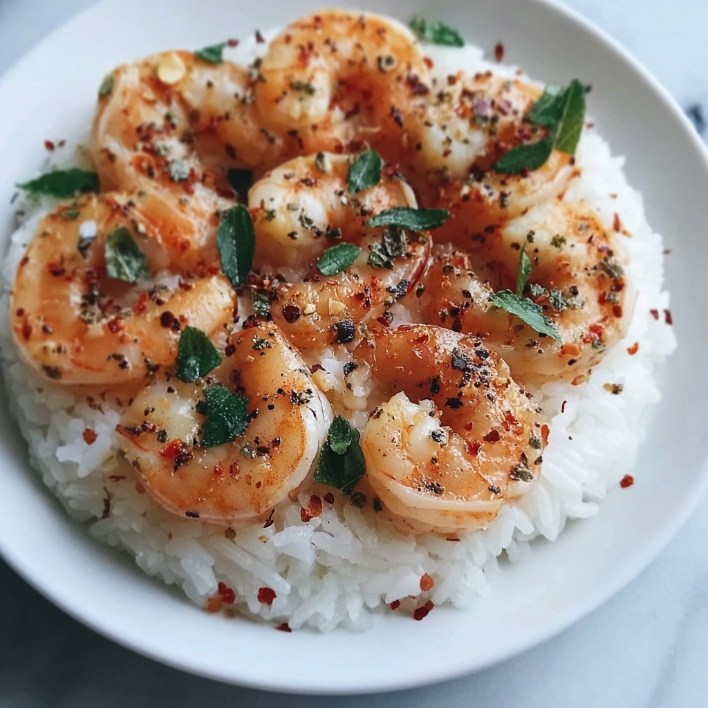 Creamy Garlic Shrimp Recipe - Recipe Image
