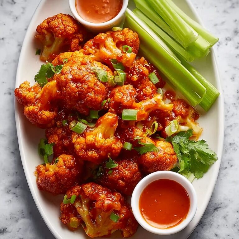 Air Fryer Buffalo Cauliflower Recipe