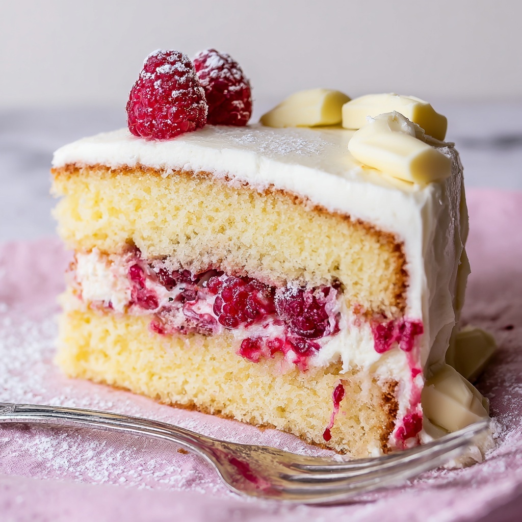 Raspberry Lemon Cake Recipe - Recipe Image