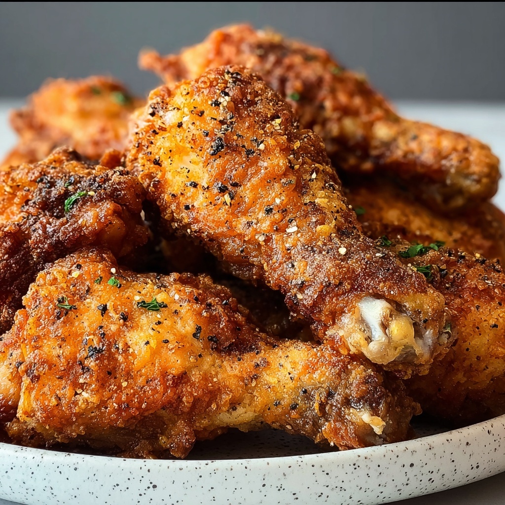 Crispy Dry Rub Chicken Wings Recipe - Recipe Image