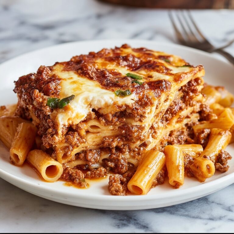 Beef Pasta in Tomato Sauce Recipe
