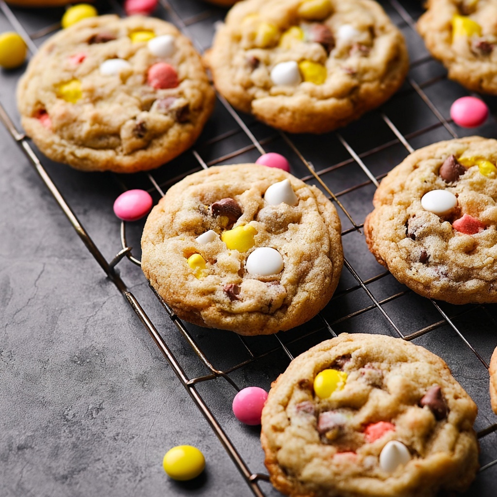 Cadbury Egg Chocolate Chip Cookies Recipe - Recipe Image