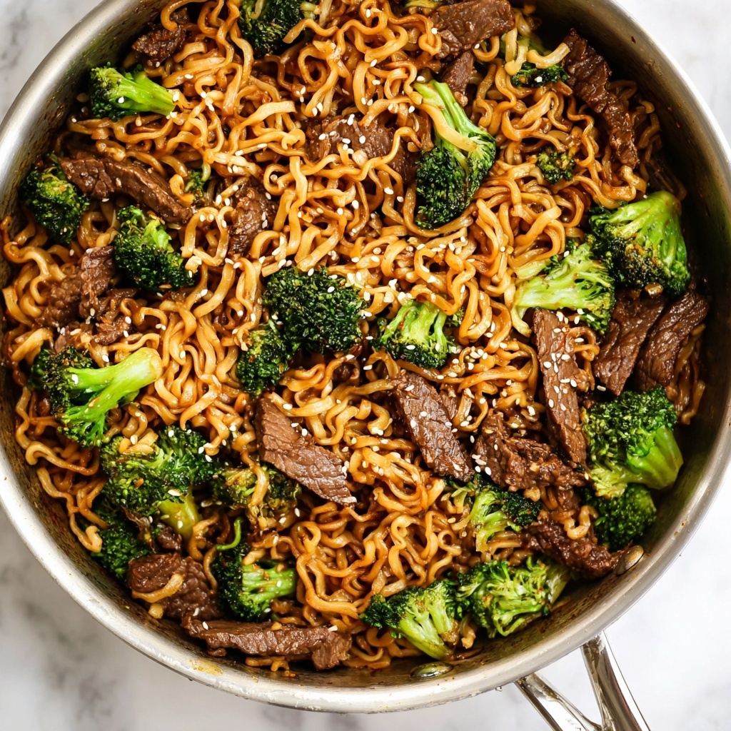 Beef and Broccoli Ramen Recipe - Recipe Image