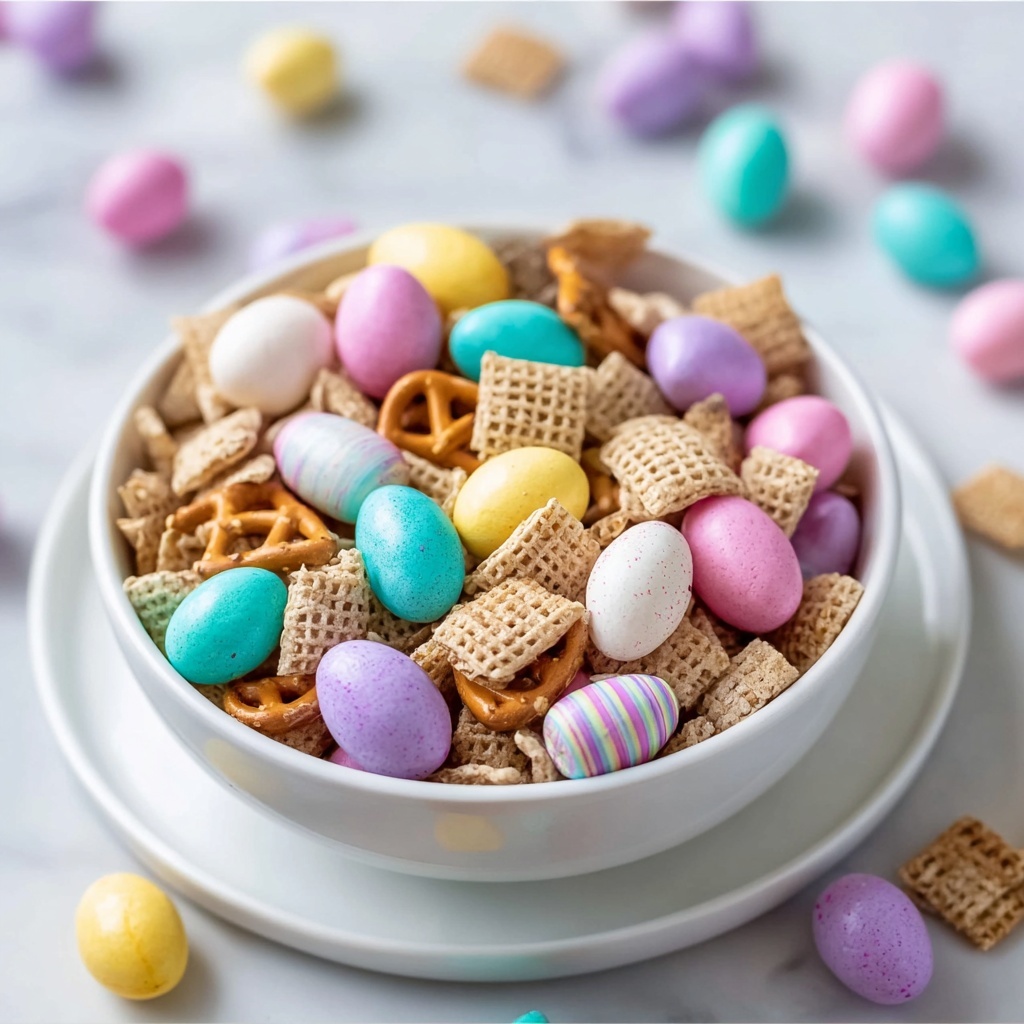 Easter White Chocolate Snack Mix Recipe - Recipe Image