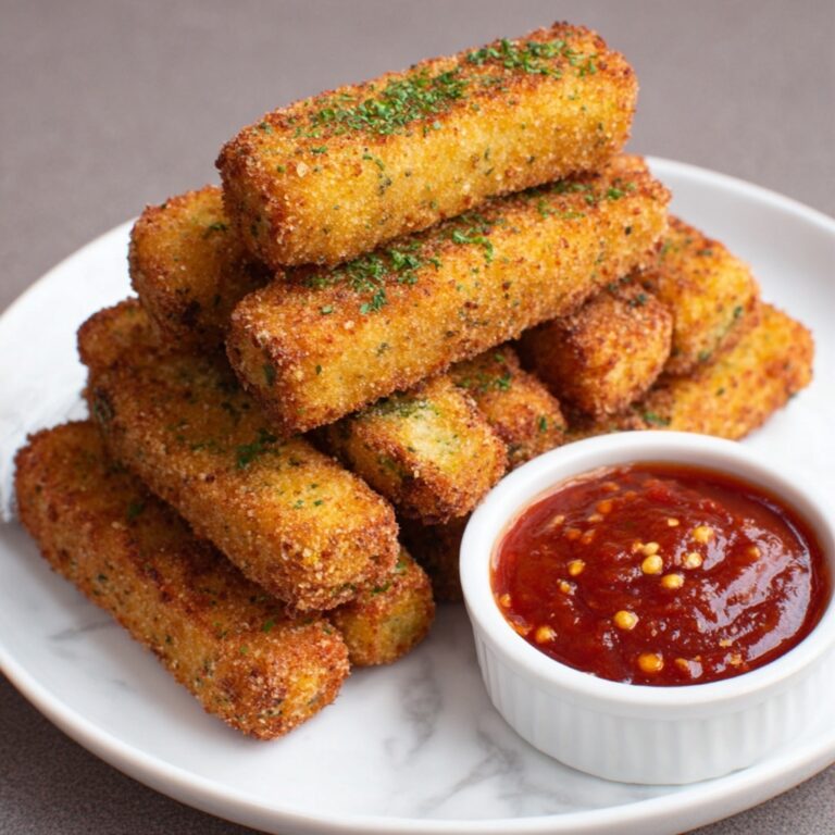 Crunchy Baked Potato Fingers with Spicy Seasoning Recipe