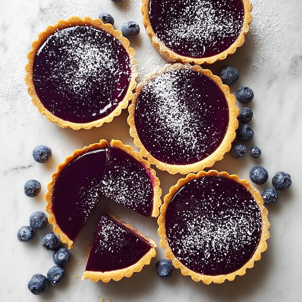 Blueberry Ganache Tart Recipe - Recipe Image
