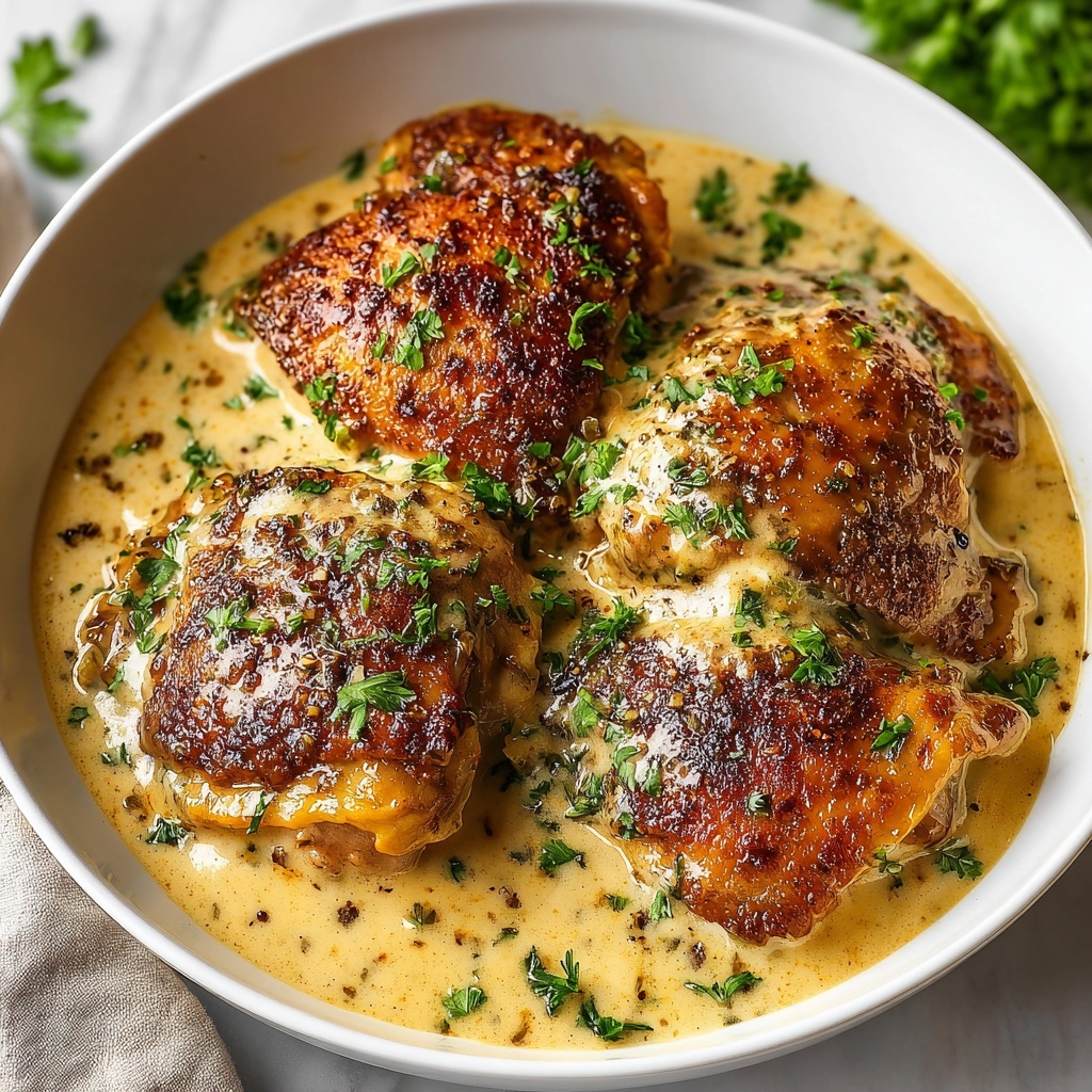 Creamy Dijon Chicken Recipe - Recipe Image