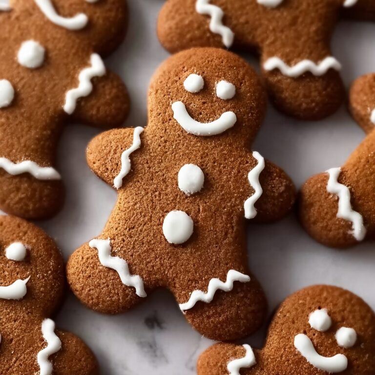 Soft & Chewy Gingerbread Men Cookies Recipe