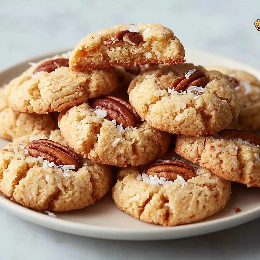 Coconut Pecan Cookies Recipe - Recipe Image